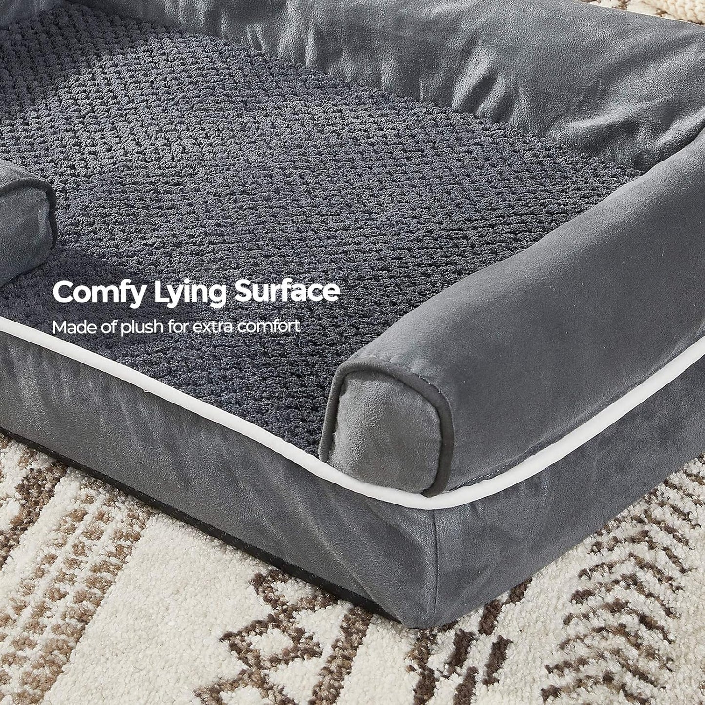 Pawluxe Orthopedic Memory Foam Dog Sofa