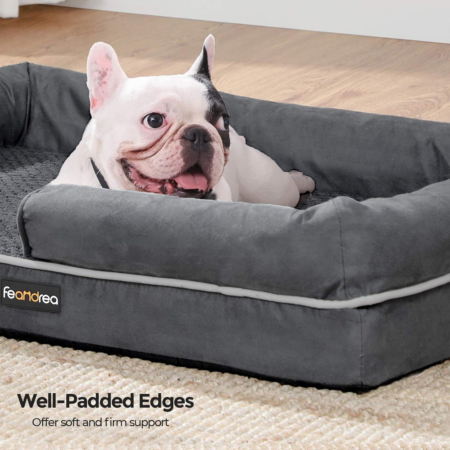 Pawluxe Orthopedic Memory Foam Dog Sofa