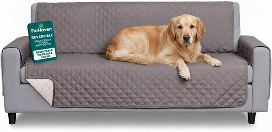 Pawluxe Water-Resistant Quilted Sofa Protector